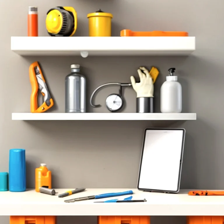 Home repair guide illustration